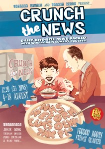 Crunch The News poster Go on, crunch it!